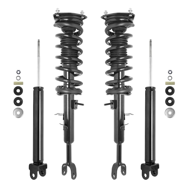 Unity 4-11397-255110-001 Front and Rear Complete Strut Assembly Shock Kit 4-11397-255110-001 - main